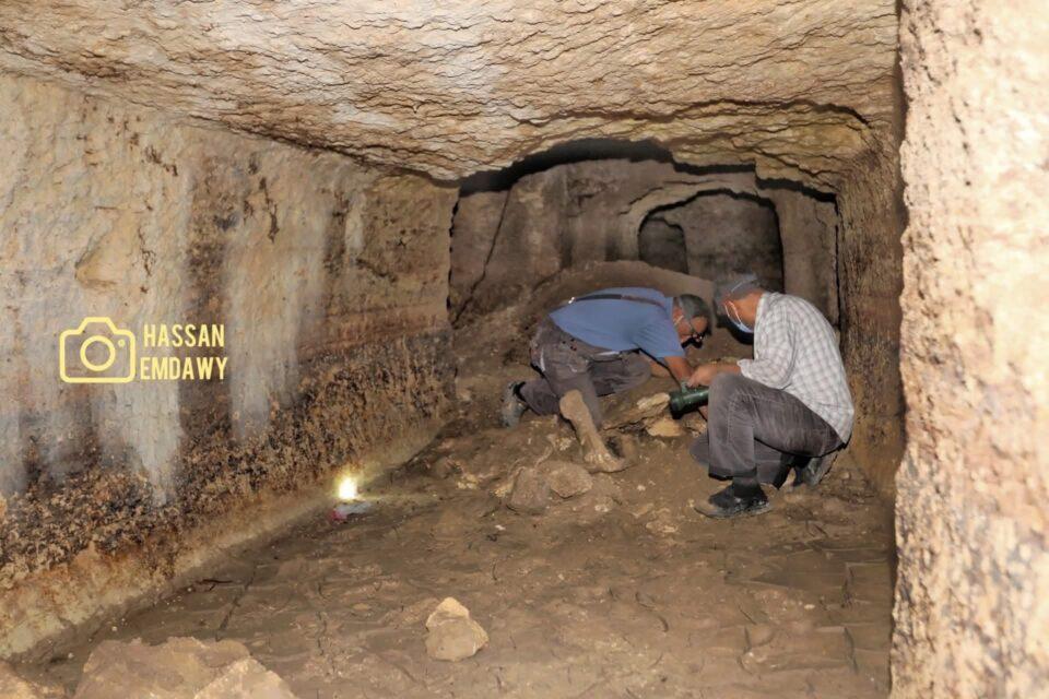 اكتشاف موقع أثري في شحات