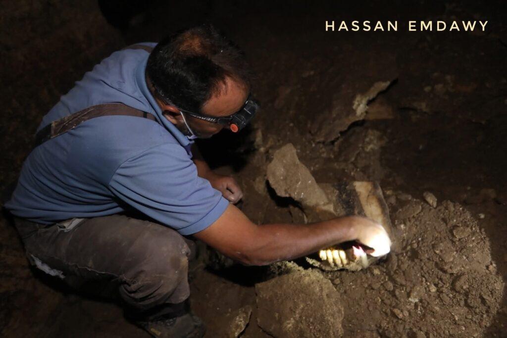 اكتشاف موقع أثري في شحات