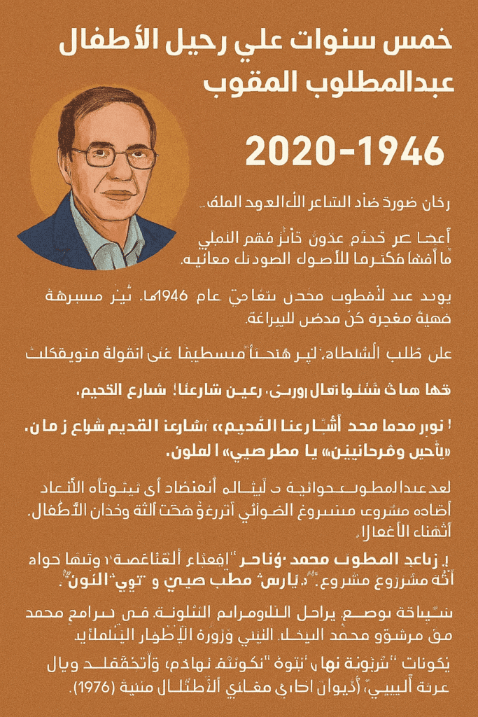 عبدالمطلوب محمد المقوب