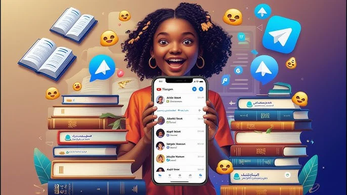 اكتشف أفضل قنوات ومكتبات الكتب العربية على تلجرام لعام 2026، مع روابط مباشرة لتحميل آلاف الكتب PDF مجانًا في جميع المجالات: روايات، كتب دينية، علمية، وتنمية بشرية.