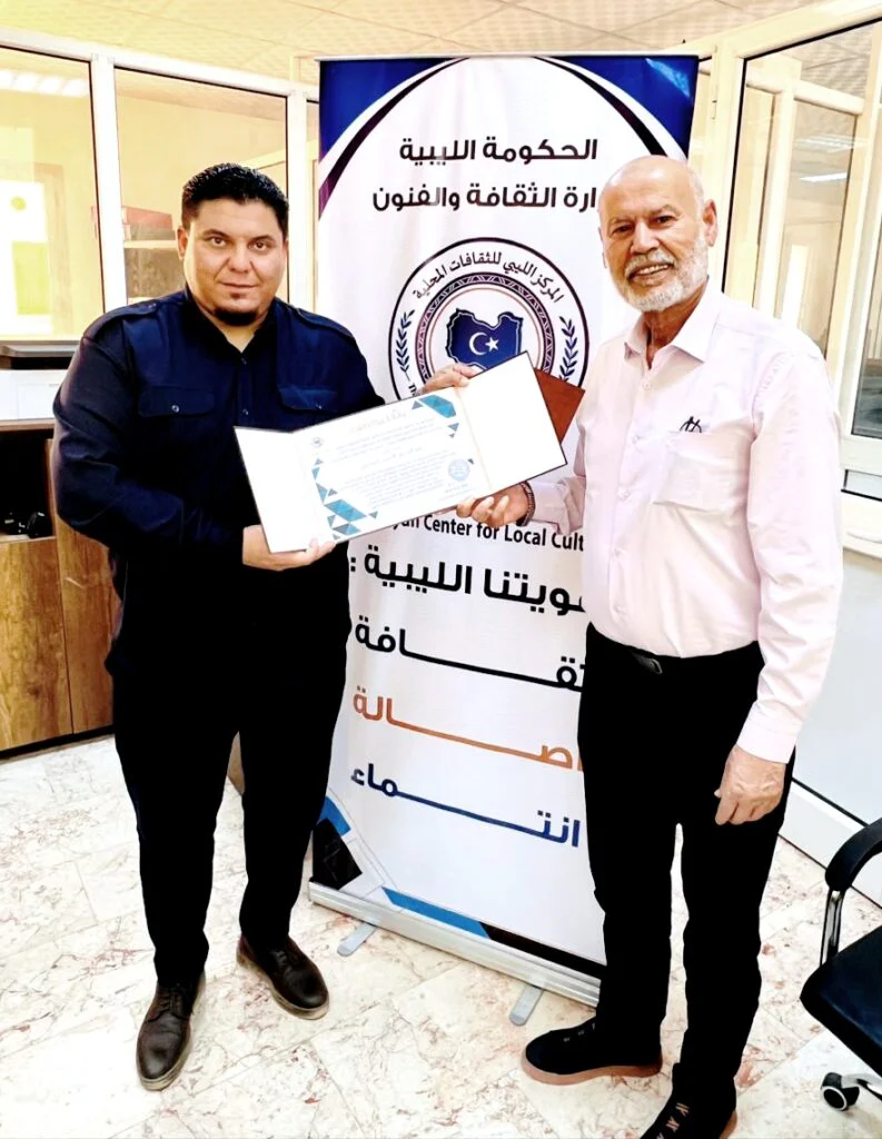 زيارة-النائب-عبدالناصر-النعاس-المركز-الليبي-للثقافات-المحلية-بنغازي