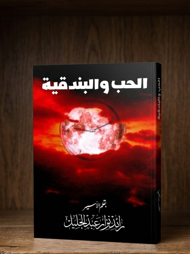 غــــلاف رواية الحب والبندقية